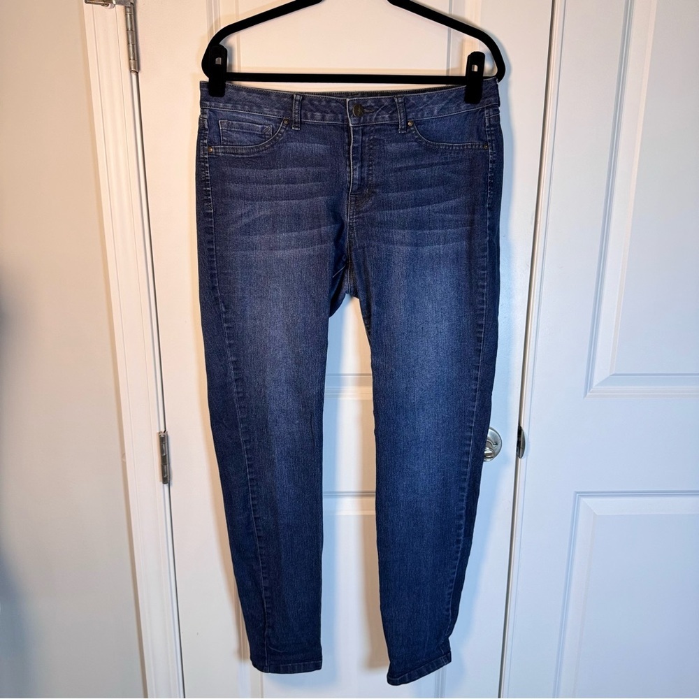 Jessica Simpson Kiss Me Super Skinny Jeans Stretch Blue Denim Skinny